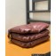 Loewe Puffer Goya bag in shiny nappa lambskin Burgundy 2023