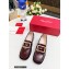 Roger Vivier Heel 3.5cm Preppy Viv' Metal Buckle Loafers Burgundy 2022