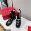 Roger Vivier Heel 3.5cm Preppy Viv' Metal Buckle Chelsea Booties Black 2022