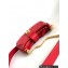 Bvlgari Serpenti Ellipse Micro Bag 13cm Red