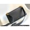 Bvlgari Serpenti East-West Maxi Chain Shoulder Bag 28cm with Detachable Shoulder Strap Black
