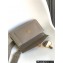 Bvlgari Serpenti East-West Maxi Chain Shoulder Bag 28cm with Detachable Shoulder Strap Gray