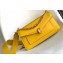 Bvlgari Serpenti East-West Maxi Chain Shoulder Bag 28cm with Detachable Shoulder Strap Yellow