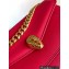 Bvlgari Serpenti East-West Maxi Chain Shoulder Bag 28cm with Detachable Shoulder Strap Red