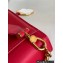 Bvlgari Serpenti East-West Maxi Chain Shoulder Bag 28cm with Detachable Shoulder Strap Red