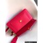 Bvlgari Serpenti East-West Maxi Chain Shoulder Bag 28cm with Detachable Shoulder Strap Red
