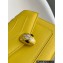 Bvlgari Serpenti Forever Crossbody Bag 20cm in Calf leather Yellow