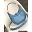 Bvlgari Serpenti Ellipse Shoulder Bag 25.5cm Blue