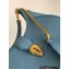 Bvlgari Serpenti Ellipse Shoulder Bag 25.5cm Blue