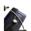 Bvlgari Serpenti Forever Crossbody Bag 19cm in Calf leather Black
