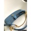 Bvlgari Serpenti Ellipse Shoulder Bag 25.5cm Blue