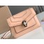 Bvlgari Serpenti Forever Crossbody Bag 19cm in Calf leather Nude Pink