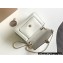 Bvlgari Serpenti Forever Shoulder Bag 25cm in Calf leather White