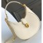 Bvlgari Serpenti Ellipse Shoulder Bag 25.5cm White