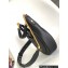 Bvlgari Serpenti Ellipse Shoulder Bag 25.5cm Black