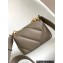 Bvlgari Serpenti Cabochon Crossbody Bag 22.5cm with Detachable Shoulder Strap Gray
