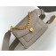 Bvlgari Serpenti Forever Crossbody Bag 20cm with Detachable Shoulder Strap Gray