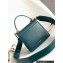Bvlgari Serpenti Forever Top Handle Crossbody Bag 18cm with Detachable Shoulder Strap Green