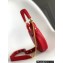Bvlgari Serpenti Ellipse Crossbody Bag 19.5cm Red