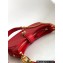 Bvlgari Serpenti Ellipse Crossbody Bag 19.5cm Red