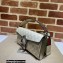 Gucci Dionysus small shoulder bag 731782 GG Canvas White