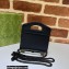 Gucci GG Marmont top handle card case wallet 701074 Black