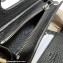 Gucci GG Marmont top handle card case wallet 701074 Black