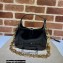 Gucci Jackie 1961 mini shoulder bag in patent leather 699651 Black