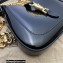 Gucci Jackie 1961 mini shoulder bag in patent leather 699651 Black