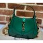 Gucci Jackie 1961 mini shoulder bag in patent leather 699651 Green