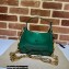 Gucci Jackie 1961 mini shoulder bag in patent leather 699651 Green