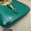 Gucci Jackie 1961 mini shoulder bag in patent leather 699651 Green