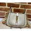 Gucci Jackie 1961 mini shoulder bag in patent leather 699651 White