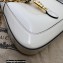 Gucci Jackie 1961 mini shoulder bag in patent leather 699651 White