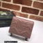 Gucci GG Marmont card case wallet 466492 Nude Pink