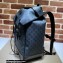 Gucci Medium backpack with Interlocking G 696013 Black