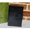 Gucci GG passport case with Interlocking G 724562 GG embossed Black