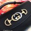 Gucci Zumi Mini Shoulder Bag 564718 in Grained Leather Black