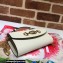 Gucci Zumi Mini Shoulder Bag 564718 in Grained Leather White