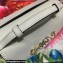 Gucci Zumi Mini Shoulder Bag 564718 in Grained Leather White