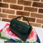 Gucci Zumi Mini Shoulder Bag 564718 in Grained Leather Green