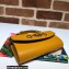 Gucci Zumi Mini Shoulder Bag 564718 in Grained Leather Yellow