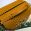 Gucci Zumi Mini Shoulder Bag 564718 in Grained Leather Yellow