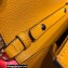 Gucci Zumi Mini Shoulder Bag 564718 in Grained Leather Yellow