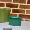Gucci Horsebit 1955 card case wallet brass hardware 621887 Green