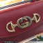 Gucci Zumi Mini Shoulder Bag 564718 in Smooth Leather Red