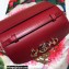 Gucci Zumi Mini Shoulder Bag 564718 in Smooth Leather Red
