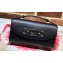 Gucci Zumi Mini Shoulder Bag 564718 in Smooth Leather Black
