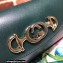 Gucci Zumi Mini Shoulder Bag 564718 in Smooth Leather Green