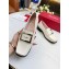 Roger Vivier Heel 3.5cm Preppy Viv' Metal Buckle Loafers White 2022